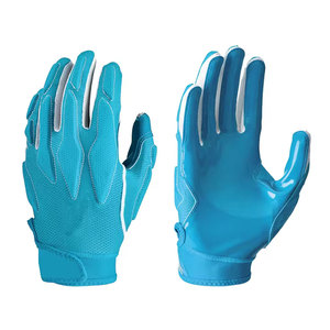 Gants de football américain de style moderne à prix raisonnable, logo personnalisé imprimé, vente en gros de gants de football américain - Product Image 1