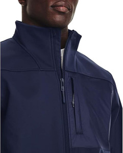 Lightweight New Design Custom Made <b>Canvas</b> Softshell <b>Jacket</b> <b>for</b> <b>Men</b> Waterproof Reversible High Street Style Factory Wholesale - Product Image 1