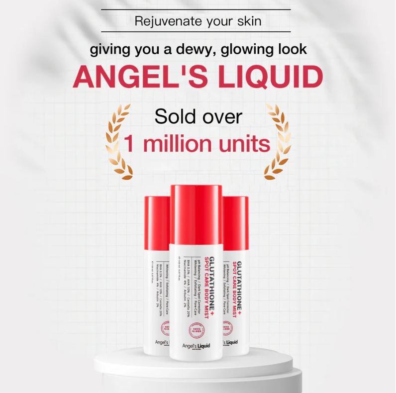 angel's liquid glutathione deodorant Niacinamide Arbutin Whitening Underarm Roller 60ml Angel's Liquid Glutathione Niacinamide Arbutin