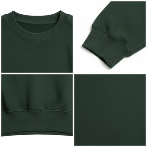 เสื้อสเวตเชิ้ตผู้หญิงแบบเรียบ คอกลม ขายส่งจำนวนมาก ผู้จัดจำหน่าย MOQ ต่ำ - Product Image 5
