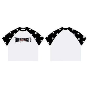 Camiseta de Hombre Vintage con Estampado Floral, 100% Algodón Tejido, 250GSM, Manga Corta, Corte Regular - Product Image 3