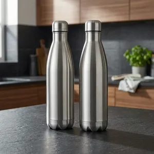 Botella de Acero Inoxidable Aislada de Alta Calidad de 750 ml, Termo con Tapa Hermética para Bebidas Frías y Calientes - Product Image 5