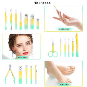 Manicure Set & Pedicure <b>Kit</b> Stainless Steel Fingernail & Toenail Clipper Cutters <b>Nail</b> Care Tools - Product Image 2