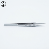 Pince à ligature Tennant professionnelle de haute qualité, droite, en acier inoxydable, à usage unique, instrument chirurgical ophtalmique