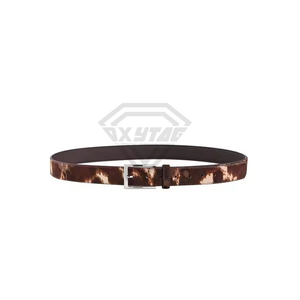 Ceinture en cuir de vachette pleine fleur de qualité supérieure pour homme, style western de luxe personnalisé, accessoires en cuir véritable de haute qualité - Product Image 1