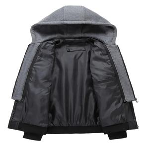 Chaqueta de Cuero Genuino de Alta Calidad para Hombre, Fabricantes de Ropa, Chaquetas Bomber Impermeables de Estilo Urbano Personalizadas y Extra Grandes - Product Image 3