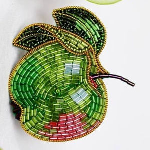 Collar con Colgante de Cuentas de Resina Vintage, Estilo Artesanal, para Mujer, Estilo Playero Chic, Talla Grande - Product Image 1