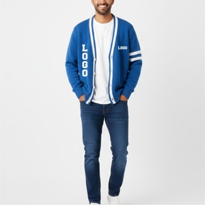 Make Your Custom Good Quality V-Neck for Sorority/Fraternity/Schools/Colleges/Universities Logo Knitted <b>Cardigans</b> <b>Sweaters</b> - Product Image 6