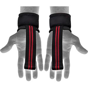 Power <b>Straps</b> Non-Slip Wrist Support <b>for</b> Deadlifts Power <b>Straps</b> <b>Lifting</b> Body New Arrival Standard Power <b>Straps</b> Black Neoprene - Product Image 4