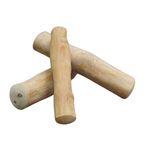 Mordedor de Madera de Café Premium para Perros, Juguete Masticable Orgánico Hecho a Mano para Perros Fuertes - Product Image 1