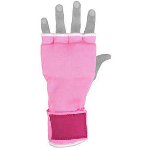 Top Luxury High Quality Hand Wraps Elasticated Gel Padded Inner Gloves Long Wrist Support <b>Dummy</b> Mitts - Product Image 3