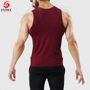 Débardeur Homme Personnalisé avec Logo, Maillot de Sport Sans Manches en Spandex/Polyester Respirant, Vente en Gros, Fournisseur OEM - Product Image 6