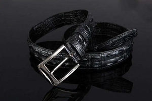 Cinturones de Cuero Genuino de Pakistán para Hombre, Cinturones de Cuero Casuales para Trabajo, Vestir y Jeans - Product Image 4