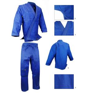BJJ Gi Made in Pakistan Professional High Quality Customized Brazilian Jiu Jitsu Karate Uniform for <b>Training</b> Kimono Gi - Product Image 1