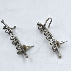 Trending Brass Handmade Silver look alike brass Ear <b>Cuff</b> Brass Fashion Jewelry for women and girls - Product Image 4