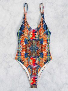 Traje de Baño Bikini Push-Up de Una Pieza para Mujer, con Logotipo Frontal, Diseño Personalizado, Secado Rápido, Venta al Por Mayor - Product Image 4