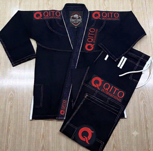 Kimono d'entraînement pour l'académie, en coton doux, broderie personnalisée, distribution mondiale en gros - Product Image 6