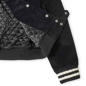 Meilleur logo personnalisé du fabricant 100% laine Varsity Letterman veste vêtements d'hiver de qualité supérieure imperméable tricoté grande taille - Product Image 4
