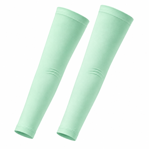 Unisex Cycling Arm Sleeves <b>Mint</b> <b>Green</b> Anti-Uv Protection For Outdoor Sports Adults - Product Image 6