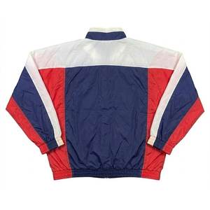 New Selling Articles Custom Logo Red Blue White Men's Nylon <b>Wind</b> <b>Breaker</b> Shorts Sets For Summer Wear Men Sets Streetwear Jackets - Product Image 3