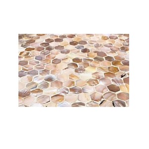 Elegante Bandeja de Servir de Nácar Hexagonal con Incrustaciones, Acabado Pulido, Bandeja Decorativa para Uso en el Hogar, Hoteles y Restaurantes - Product Image 4