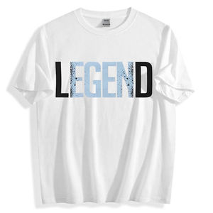 Camiseta de Hombre Casual Blanca Oversize de Algodón Terry 100% Transpirable de 280g, Moda de Verano Personalizada Premium al por Mayor - Product Image 5