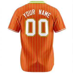 Camiseta de Béisbol Personalizada con Sublimación de Tinte Degradado, Uniforme de Equipo Profesional, Camisetas de Béisbol de Primera Calidad para el Mercado de EE. UU. y Europa - Product Image 3