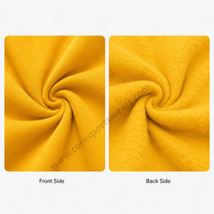 Sweat-shirt à capuche surdimensionné personnalisé pour femme, en molleton de coton 320 GSM, avec logo, poche kangourou et rayures, idéal pour l'automne – Vente en gros - Product Image 4