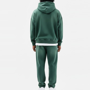 Conjunto de Sudadera y Pantalones Deportivos con Efecto Desgastado por el Sol, Nuevo Diseño para Hombre, Ropa Casual de Tela Suave, Trajes Deportivos para Hombre con Efecto Desgastado por el Sol - Product Image 2