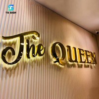 Letras de Canal Acrílicas 3D Retroiluminadas Personalizadas para Negocios, Letreros Luminosos con Nombre de Empresa para Identidad de Marca en Fachadas