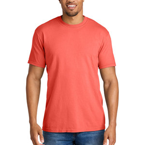 Custom CottonPoly T Shirt Soft 5248 <b>Ringspun</b> Cheap 52% Cotton 48% Polyester Fabric Custom Design You Tees T Shirt - Product Image 3