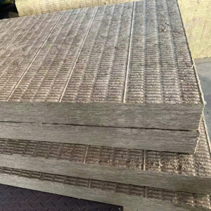 Panneau d'isolation de façade en laine de roche de basalte moderne à prix avantageux, 60 kg/m3, 50 mm, avec propriétés insonorisantes et ignifuges, Vietnam - Product Image 1