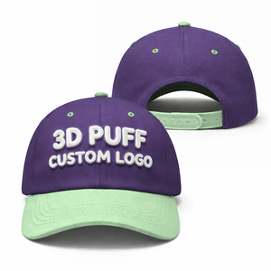 Gorras de Estilo Urbano Personalizadas, Transpirables, Ligeras, de Secado Rápido, Ajustables, Gorras de Béisbol Casuales con Impresión 3D en Relieve - Product Image 3