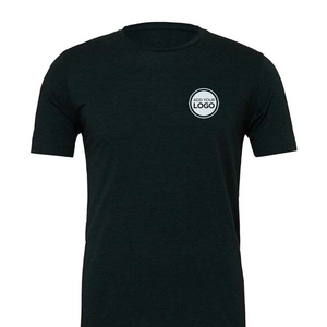 Camisetas CVC Heather al por mayor, lisas para línea de ropa, MOQ bajo, camiseta de fábrica - Product Image 1