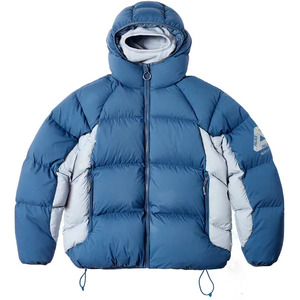 Veste d'hiver pour homme à capuche, coupe-vent, style streetwear, imprimé camouflage, rembourrée en duvet, coupe régulière, en polyester - Product Image 5