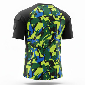 เสื้อผู้รักษาประตูฟุตบอลคุณภาพสูงสำหรับผู้ชายไซส์ใหญ่ แขนสั้น น้ำหนักเบา ระบายเหงื่อได้ดี - Product Image 4