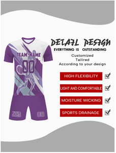 ชุดเสื้อยืดคอวีและกางเกงขาสั้นเทนนิส TRIBON SPORTS แบบสั่งทำพิเศษ พิมพ์ลายแบบ Sublimation ระบายเหงื่อได้ดี ผลิตจากโพลีเอสเตอร์/คอตตอน สำหรับผู้ใหญ่ 男女  ชุดกีฬา - Product Image 2