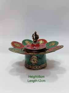 Asthamangal Gift & Craft - Quemadores de Incienso Tibetanos de Metal Multicolor - Duraderos y de Larga Duración para Uso en Todas las Estaciones - Product Image 6