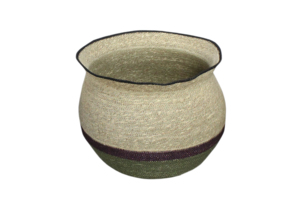 Rustic <b>Plant</b> Fiber Storage <b>Baskets</b> Set Bowl Shape Eco-Friendly Home Decoration Neatening Big Organization <b>Basket</b> - Product Image 3