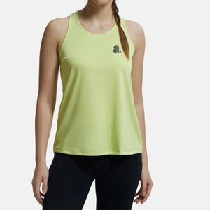 <b>Women</b> Racerback Tank Top & Sleeveless Vest 100% Cotton Spandex Blend Logo Design Breathable Quick Dry Athletic Wear - Product Image 1