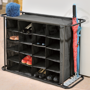 Organizador de zapatos de tela con marco de metal, venta al por mayor, eBay, Taiwán, fabricante de almacenamiento doméstico - Product Image 6