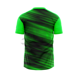 Maillot de football JAMEZ SPORTS pour adultes unisexes, respirant, léger, antibactérien, séchage rapide, col en V, manches courtes, personnalisable - Product Image 2