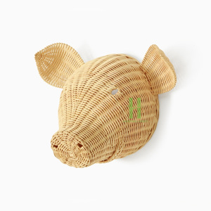 Meilleures ventes - Décoration de chambre d'enfant, salon, salle de jeux, crèche, design moderne en rotin tressé écologique fait main, artisanat HNH, HNH 26400 - Product Image 4