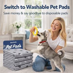 Alfombrilla Absorbente para Mascotas, Reutilizable, Lavable, Impermeable, de Secado Rápido, para Perros y Gatos, para Entrenamiento, Uso en Jaulas, Sofás y Pisos, OEM/ODM - Product Image 2