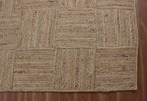 Rugsmore Rugs Collection-Natural jute Cross Area Rug, Jute <b>Carpet</b> By Nhat Minh Wholesale, Handicraft In Vietnam - Product Image 5
