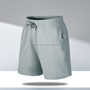 Mens Custom <b>Shorts</b> Elastic Waist Solid Color <b>Spandex</b>/Polyester Breathable Quick Dry Summer - Product Image 6