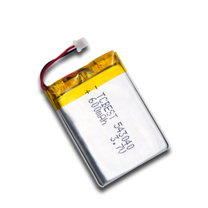 공장 직접 OEM 402035 803450 105050 103040 523450 502030 543040 충전식 600mAh 리튬 폴리머 3.7v lipo 배터리 - Product Image 1