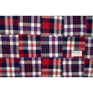 Tissu en coton patchwork de qualité export avec motif Madras pour les besoins du commerce textile mondial - Product Image 4