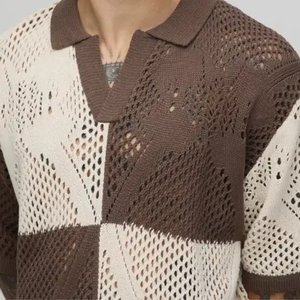 Polo à col montant en coton 100% de 200 g/m² avec logo personnalisé pour hommes, polos de golf brodés de qualité supérieure - Product Image 4