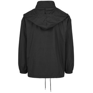 Veste de pluie unisexe personnalisée avec logo, vêtement décontracté imperméable avec broderie personnalisée pour la vente en gros de vestes pour hommes - Product Image 3